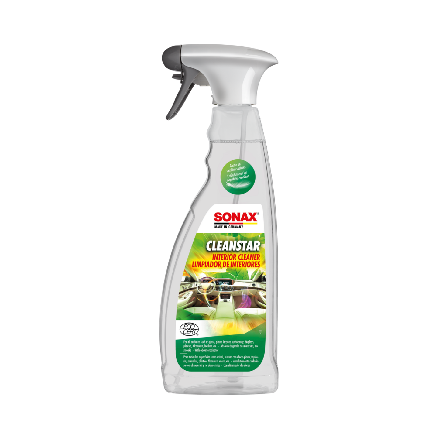 SONAX CleanStar Ecocert 750ml Innenraumreiniger PROSHINE Autopflegeprodukte
