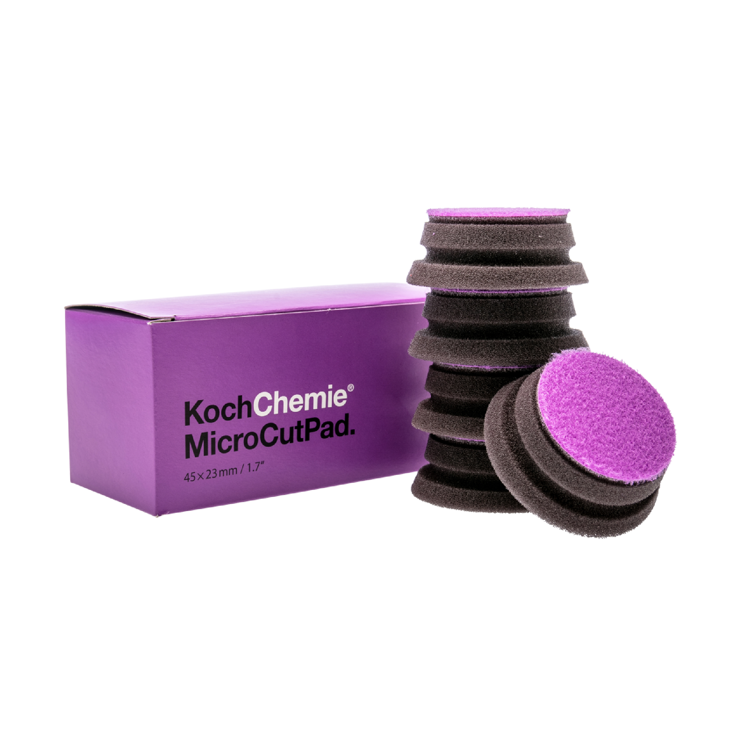 Micro Cut Hard Foam Pad 45mm 5er Set