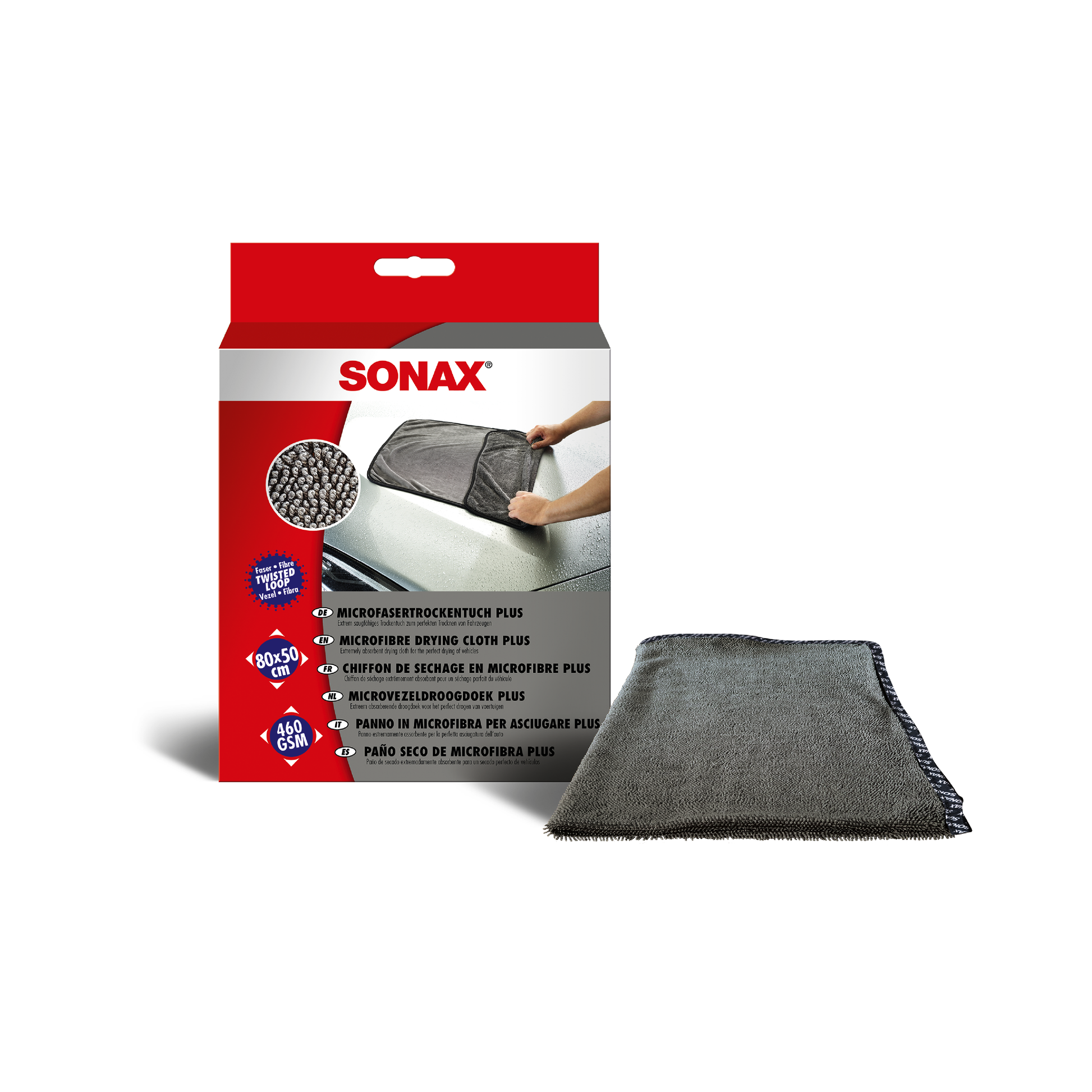 SONAX MicrofaserTrockenTuch PLUS PROSHINE Autopflegeprodukte